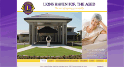 Desktop Screenshot of lionshaven.com.au